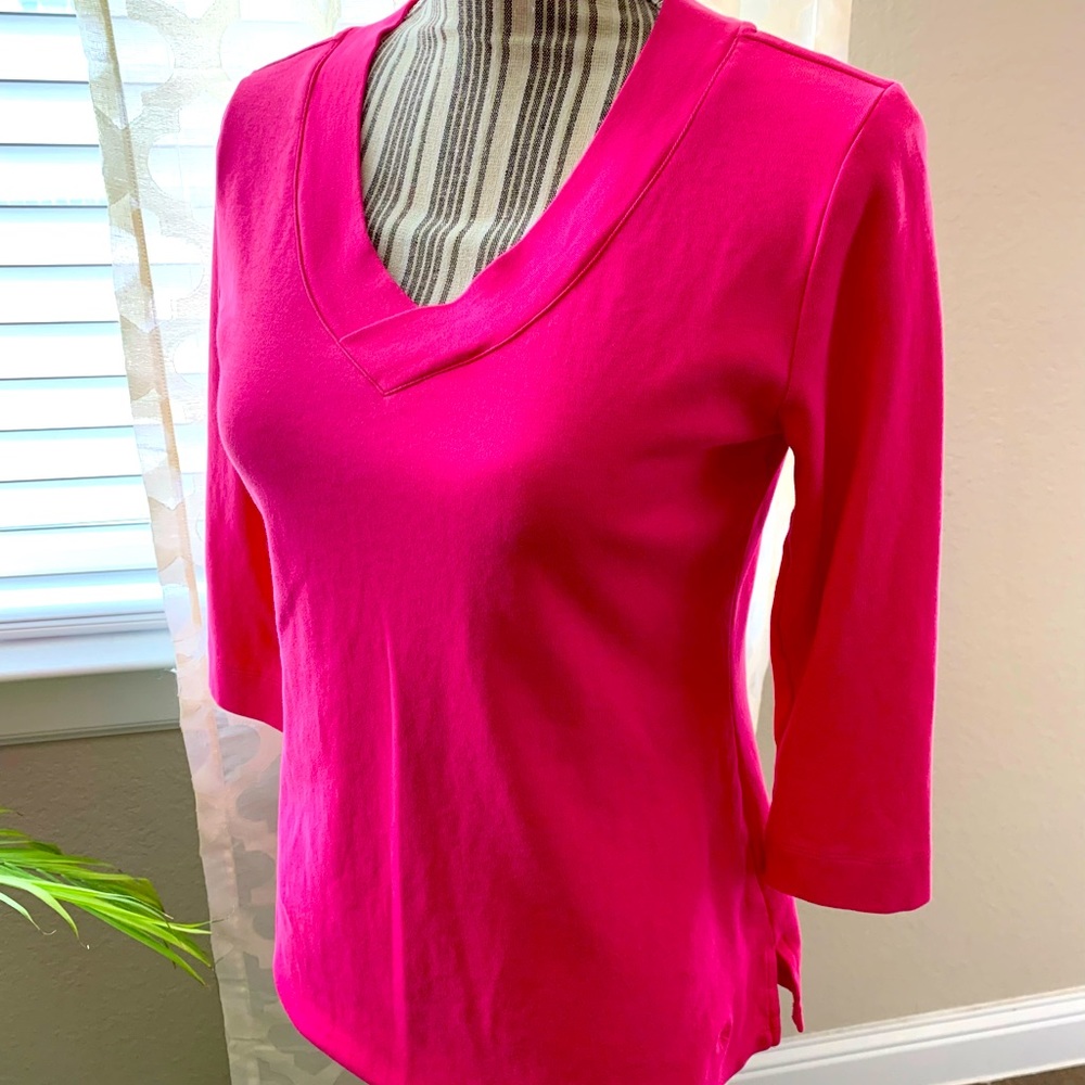 Isaac Mizrahi Pima Cotton Pullover